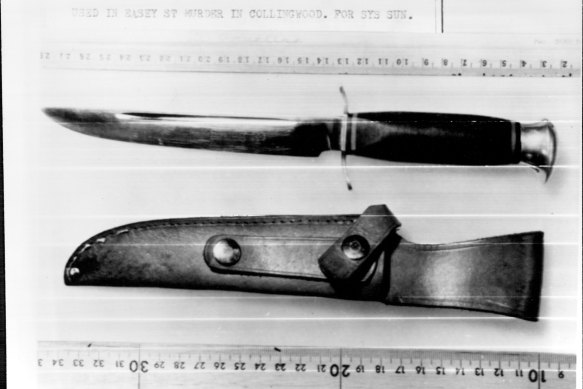 The murder weapon